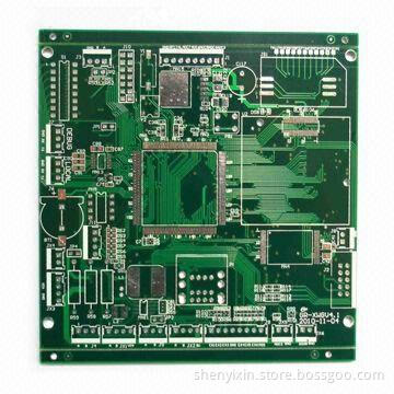 6-layered PCB, Lead-free HASL Finishing, 0.125mm CNC and 0.15mm Punching Outline Tolerance